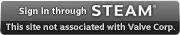 Sign in through Steam